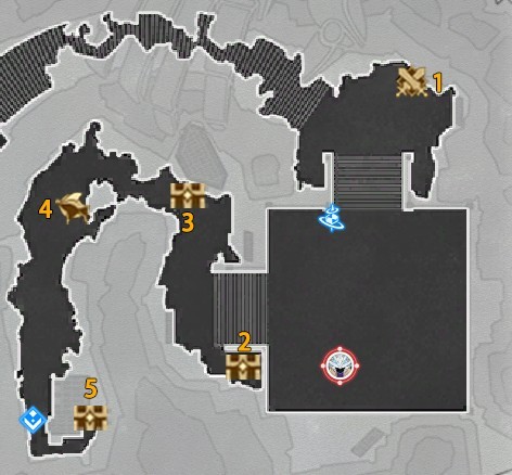 崩坏星穹铁道永冬岭宝箱怎么找,宝箱收集路线一览